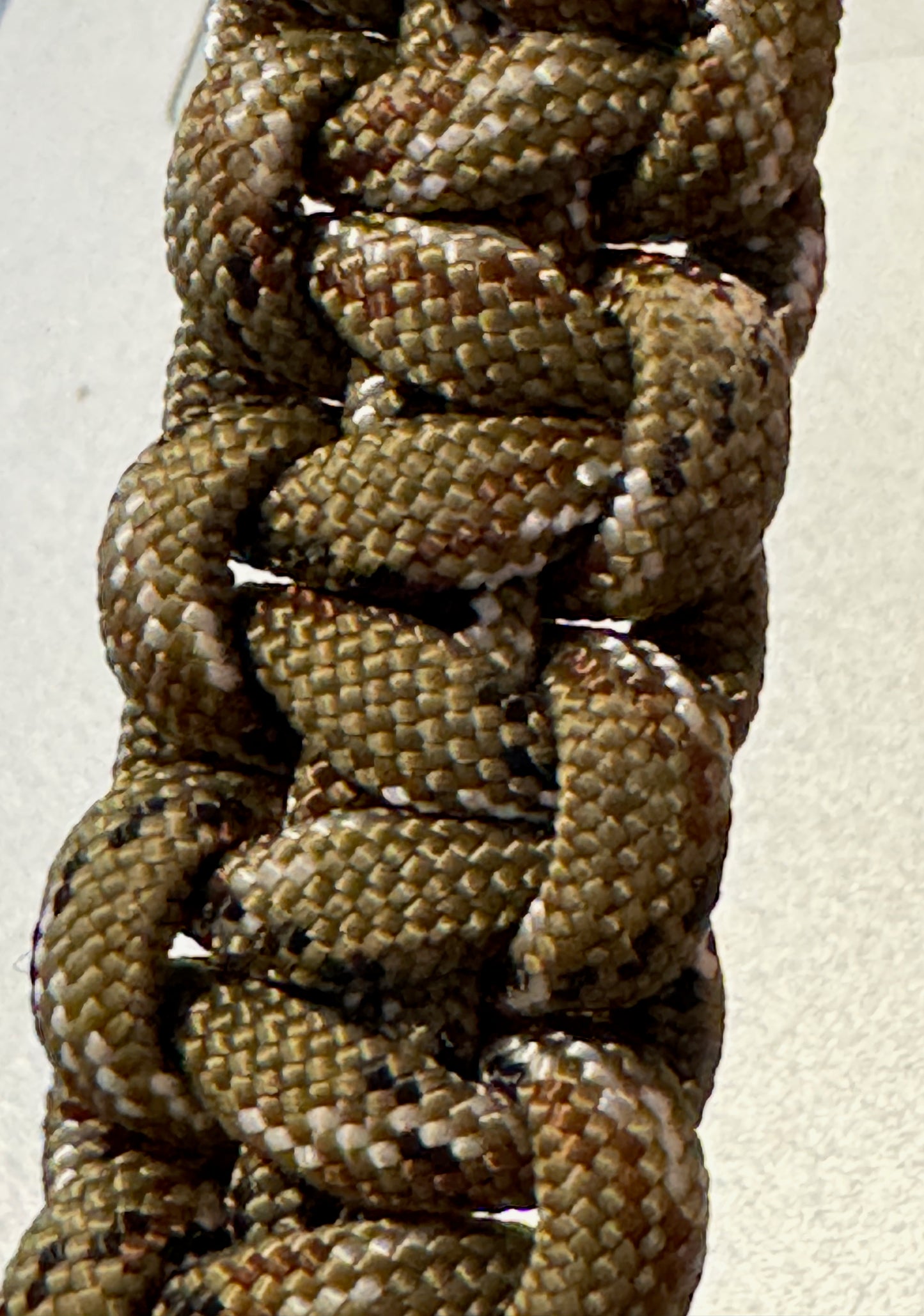 Paracord Dog Pull Tab Leash - 10"