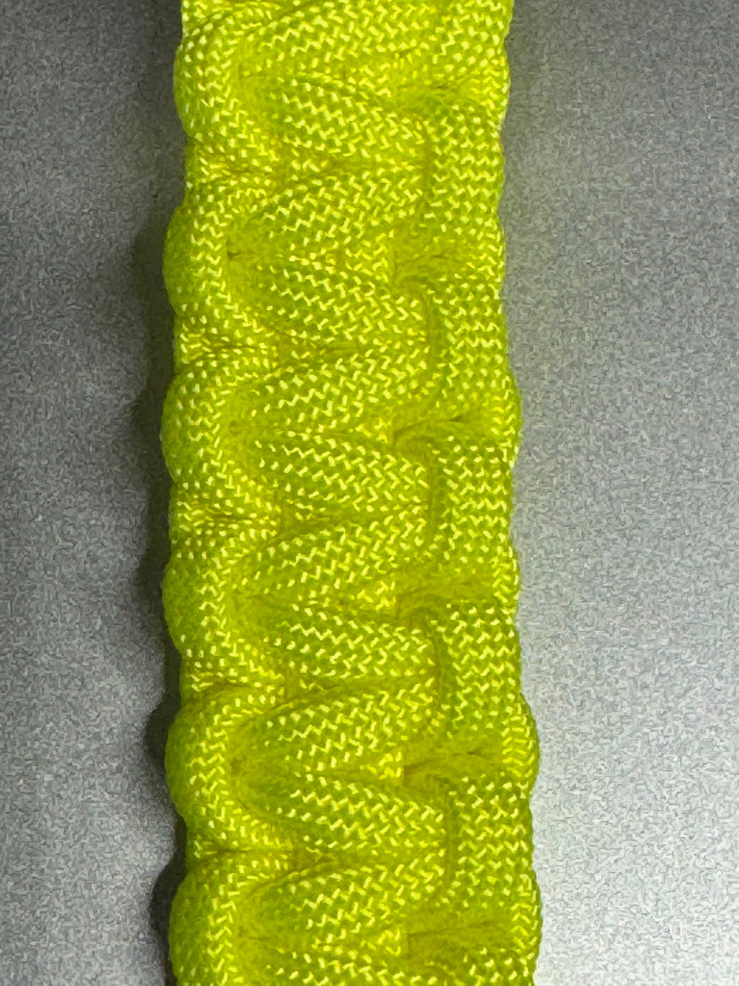 Paracord Dog Pull Tab Leash - 8" long